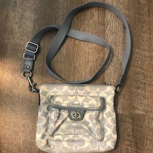 Small coach satchel purse